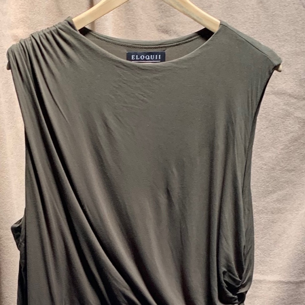 Eloqui draped Jersey dress